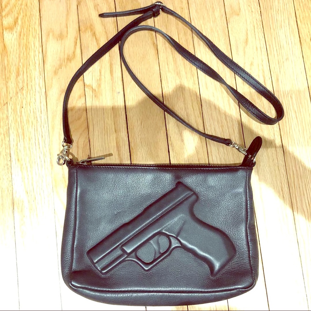Authentic leather vlieger & vandam crossbody